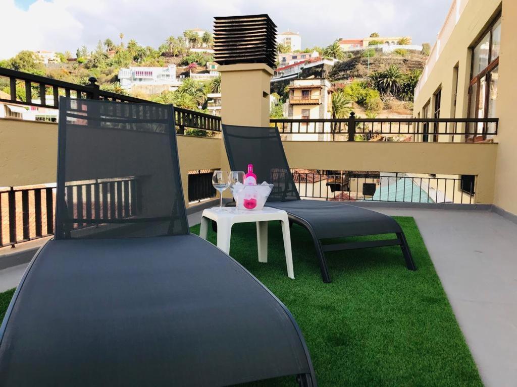 Estudio Con Amplia Terraza En Puerto De La Cruz المظهر الخارجي الصورة