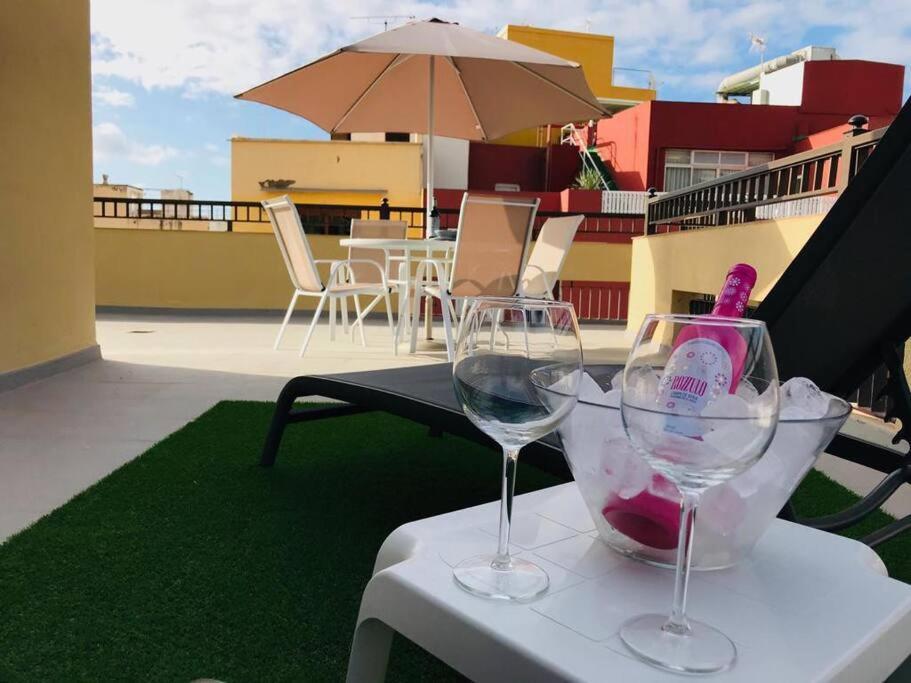 Estudio Con Amplia Terraza En Puerto De La Cruz المظهر الخارجي الصورة